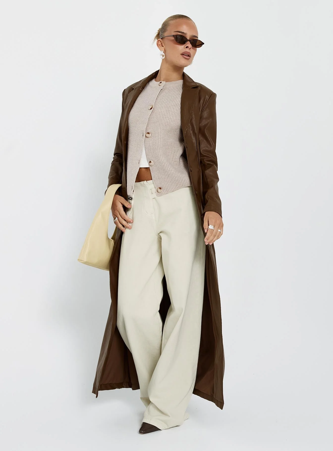 Paltrow Cargo Jeans Cream