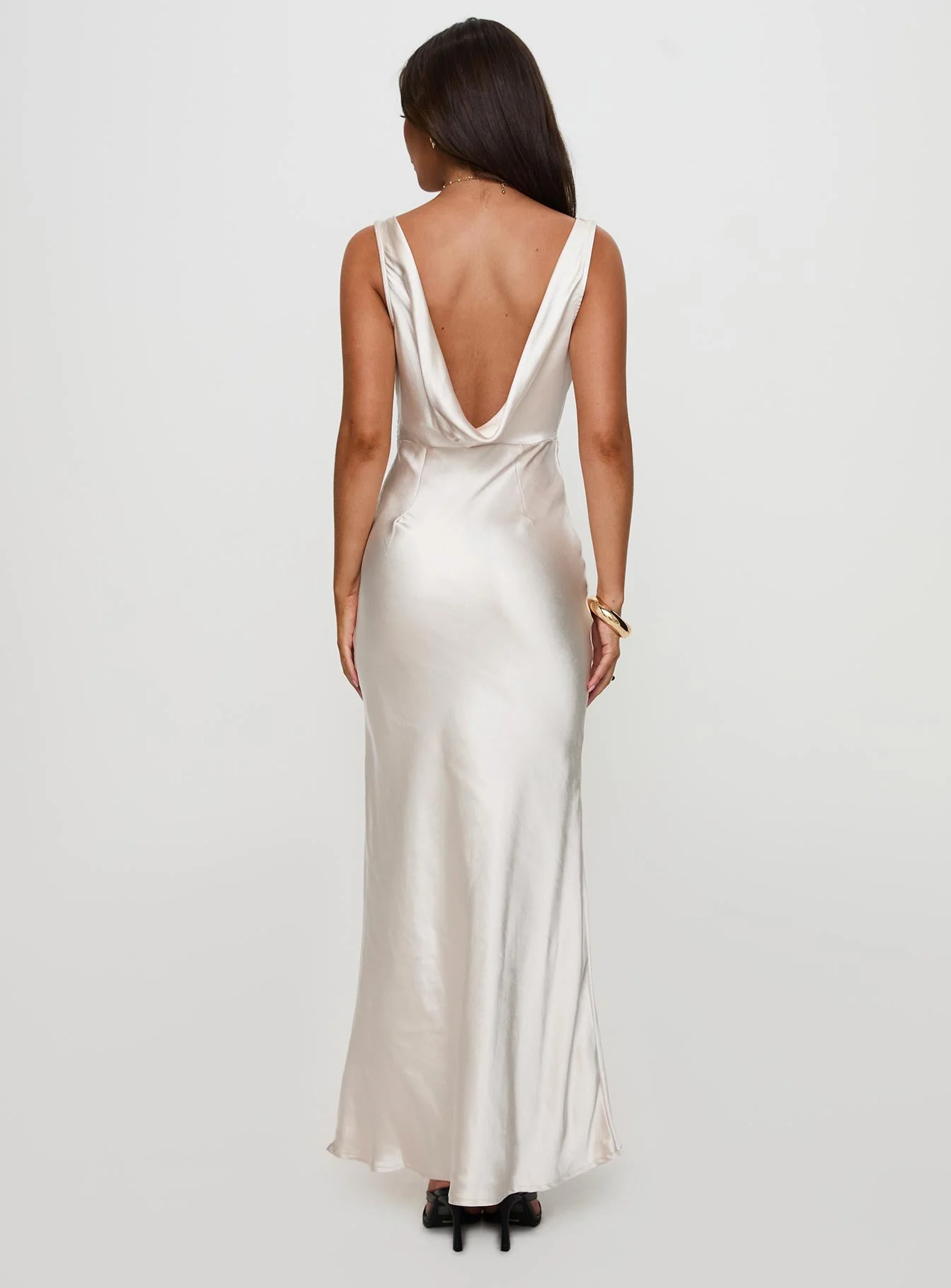 Allegra Maxi Dress Champagne
