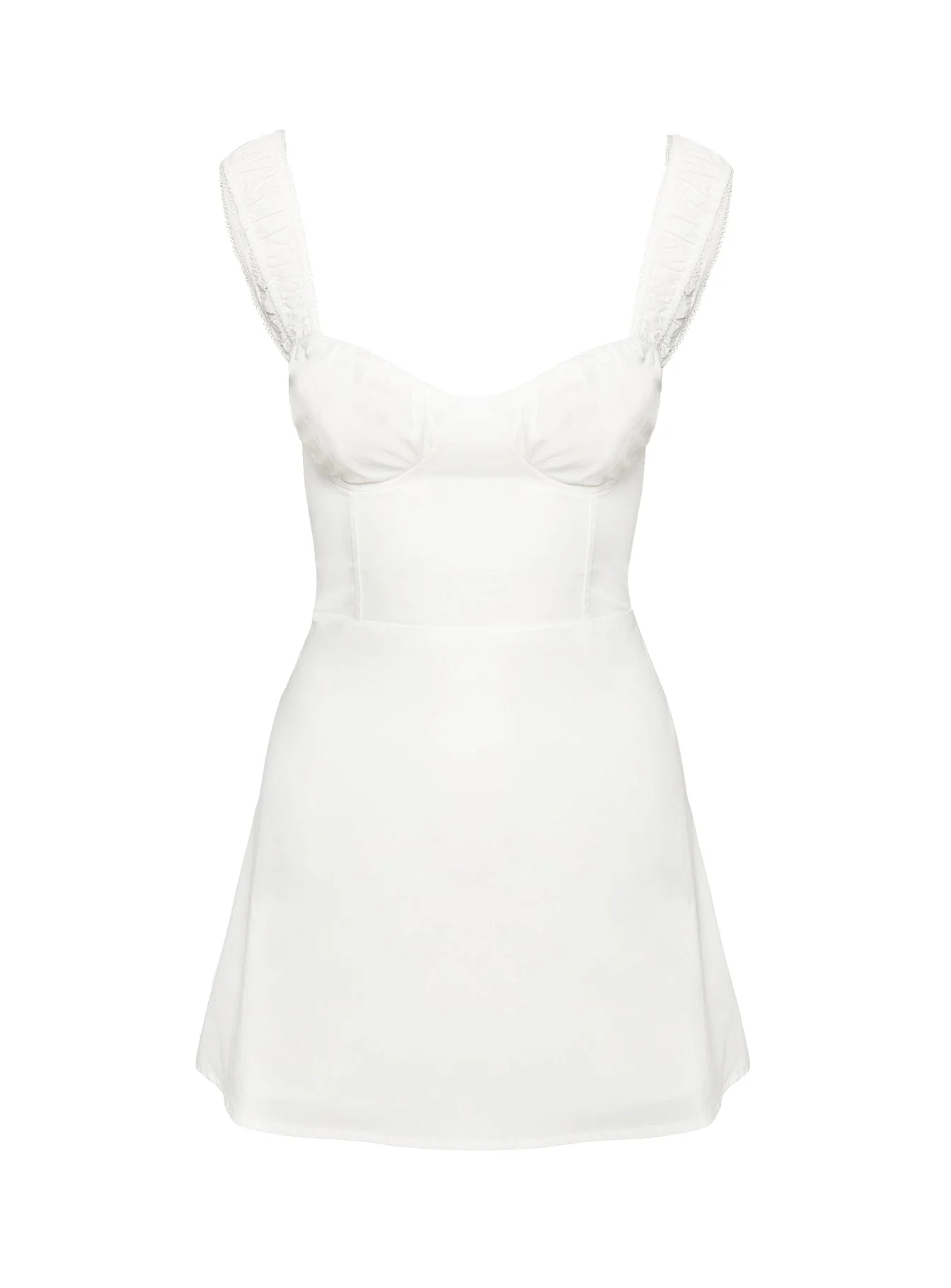 Faubert Mini Dress White