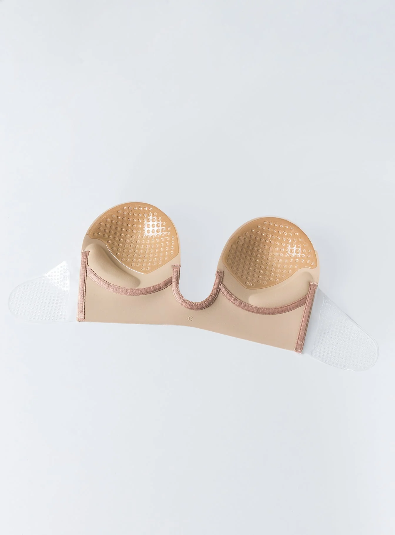 U-Shape Backless Bra Beige