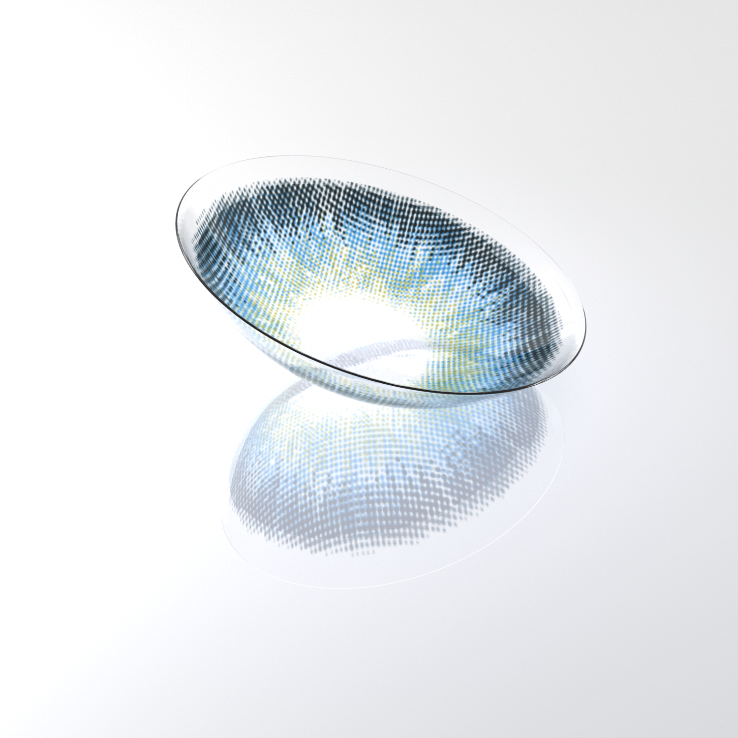 BONVIRO Glacier Green 6-Month Wear Colored Contact Lenses