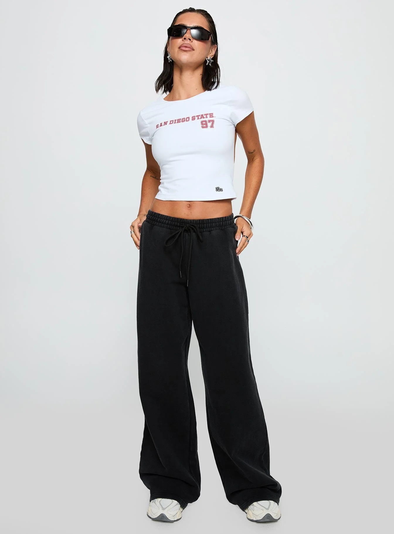 SDSU Comeback Top White