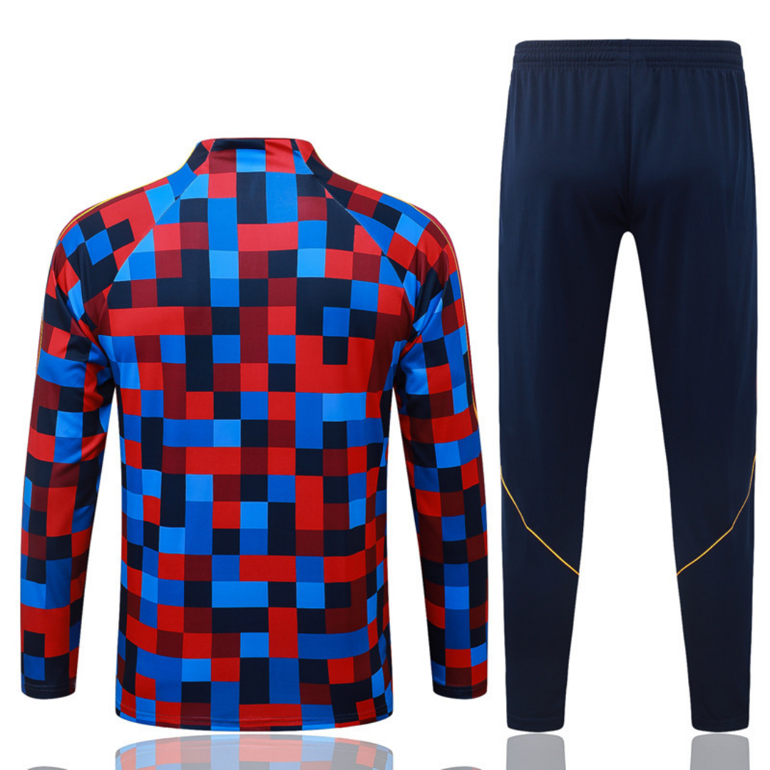 Barcelona 1/4 Zipper Sweat Kit(Top+Pants) 2026/27