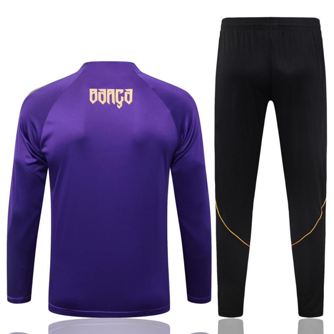 Barcelona 1/4 Zipper Sweat Kit(Top+Pants) 2026/27