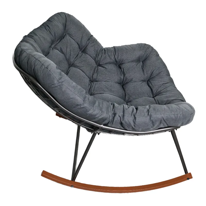 Solid Wood Footrest Rocking Chair（ 35.43