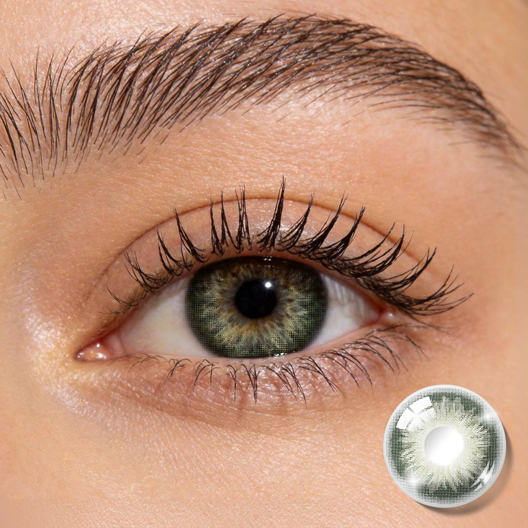 BONVIRO Garden Green Colored Contact Lenses – Everyday Natural Green | 6 Months Wear