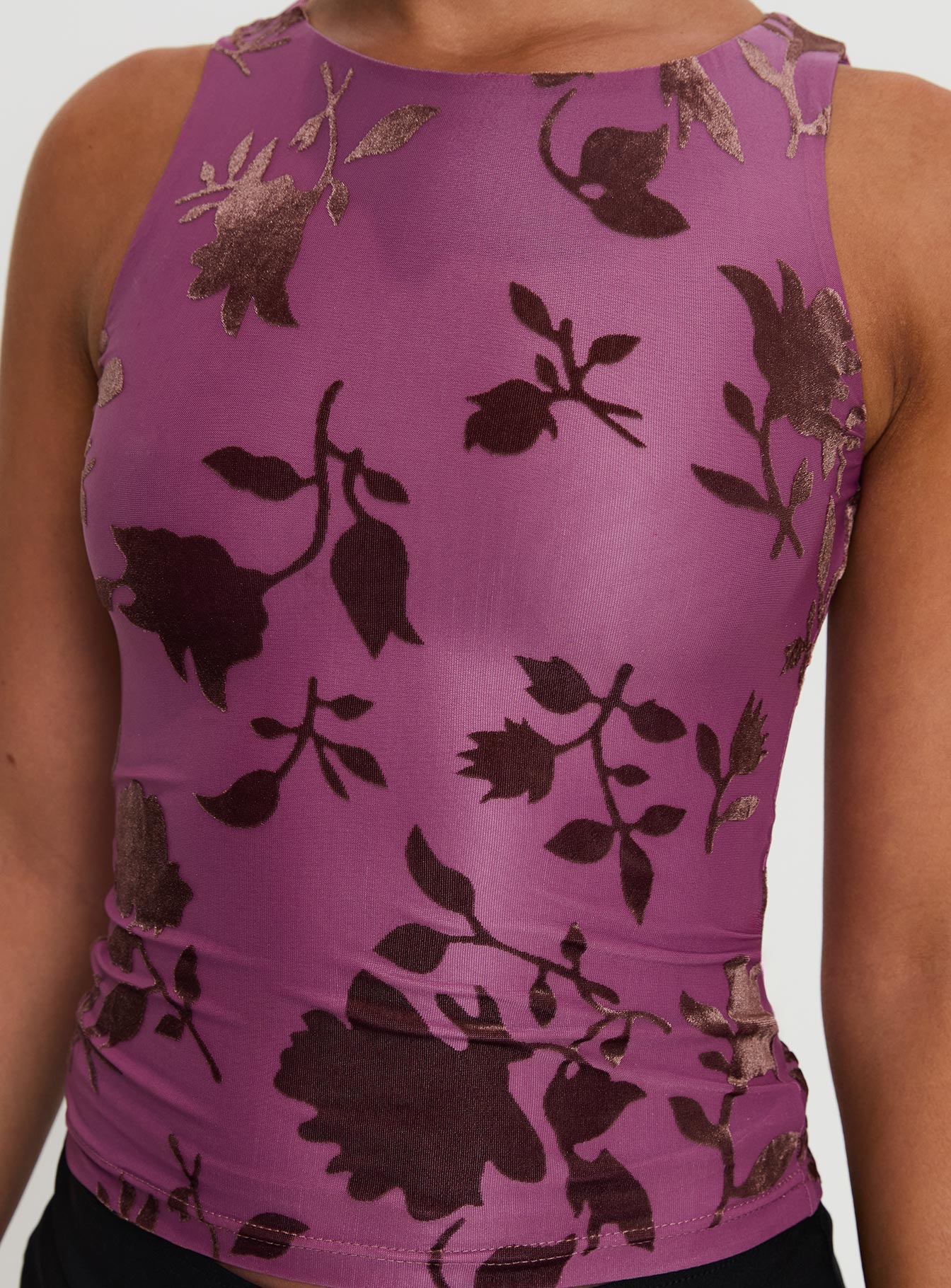 Angelical Top Purple