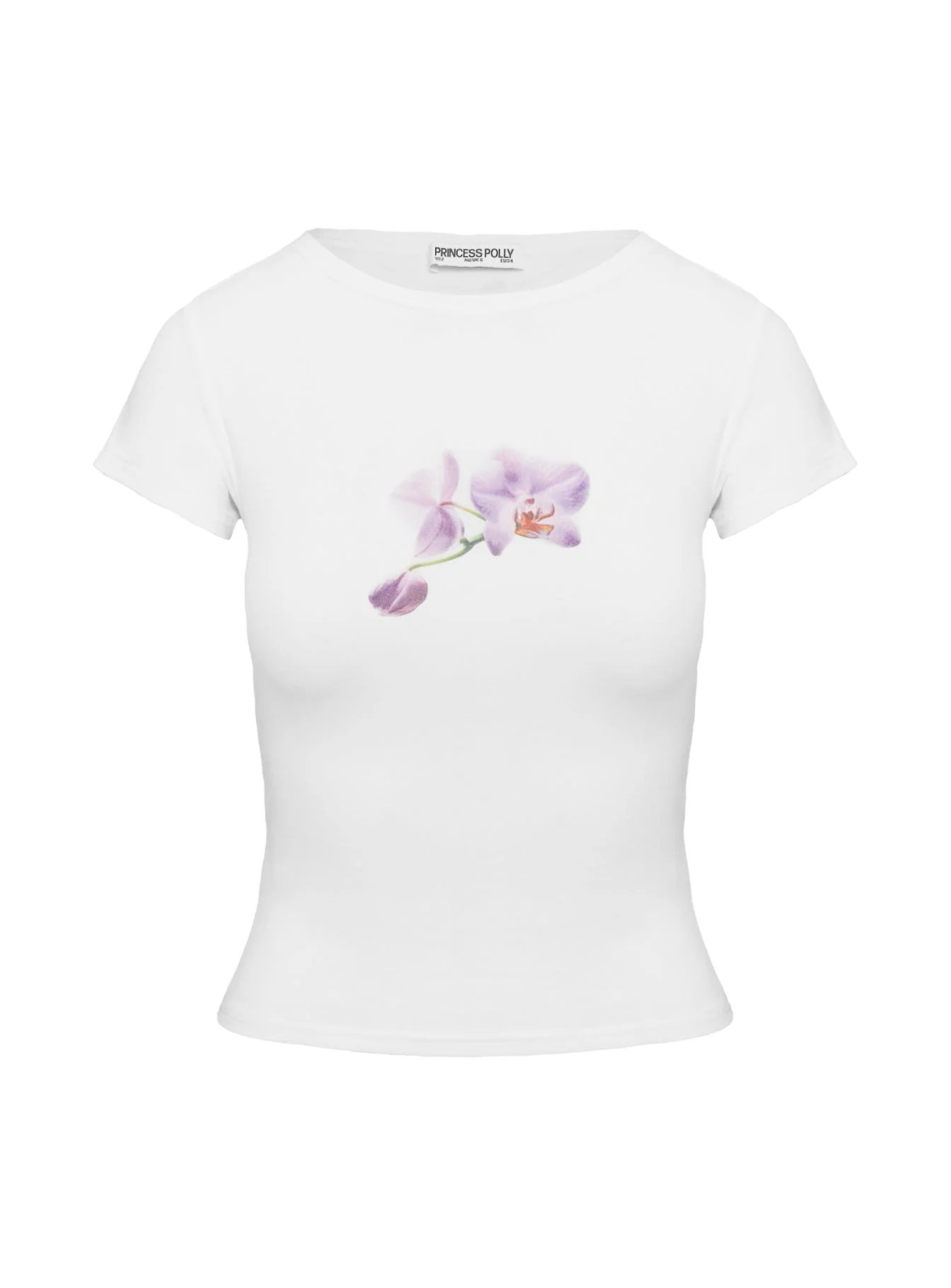 New Light Graphic Top White