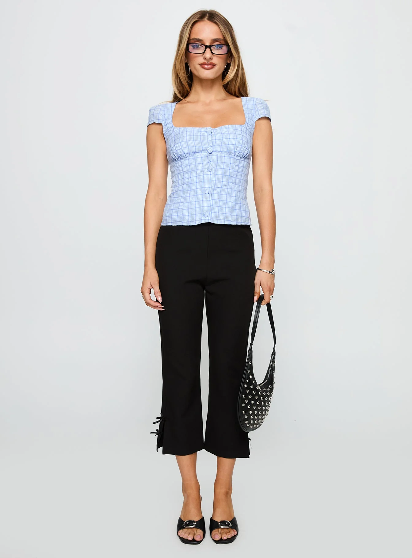 Getting Close Button Up Top Blue Check