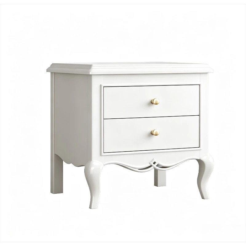 Carved Solid Wood Nightstand(21.65