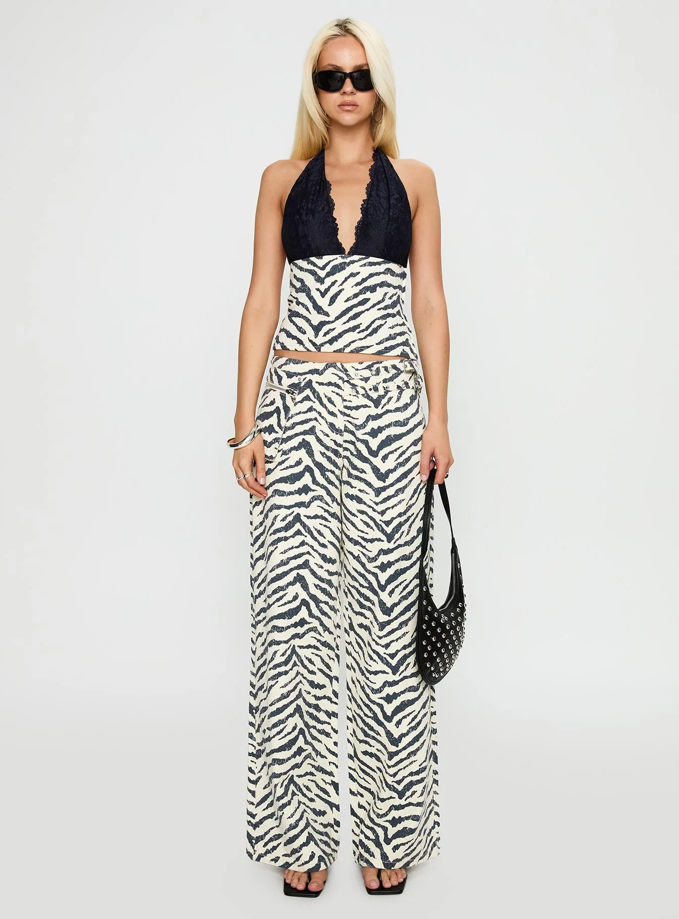 Paltrow Cargo Jeans Zebra