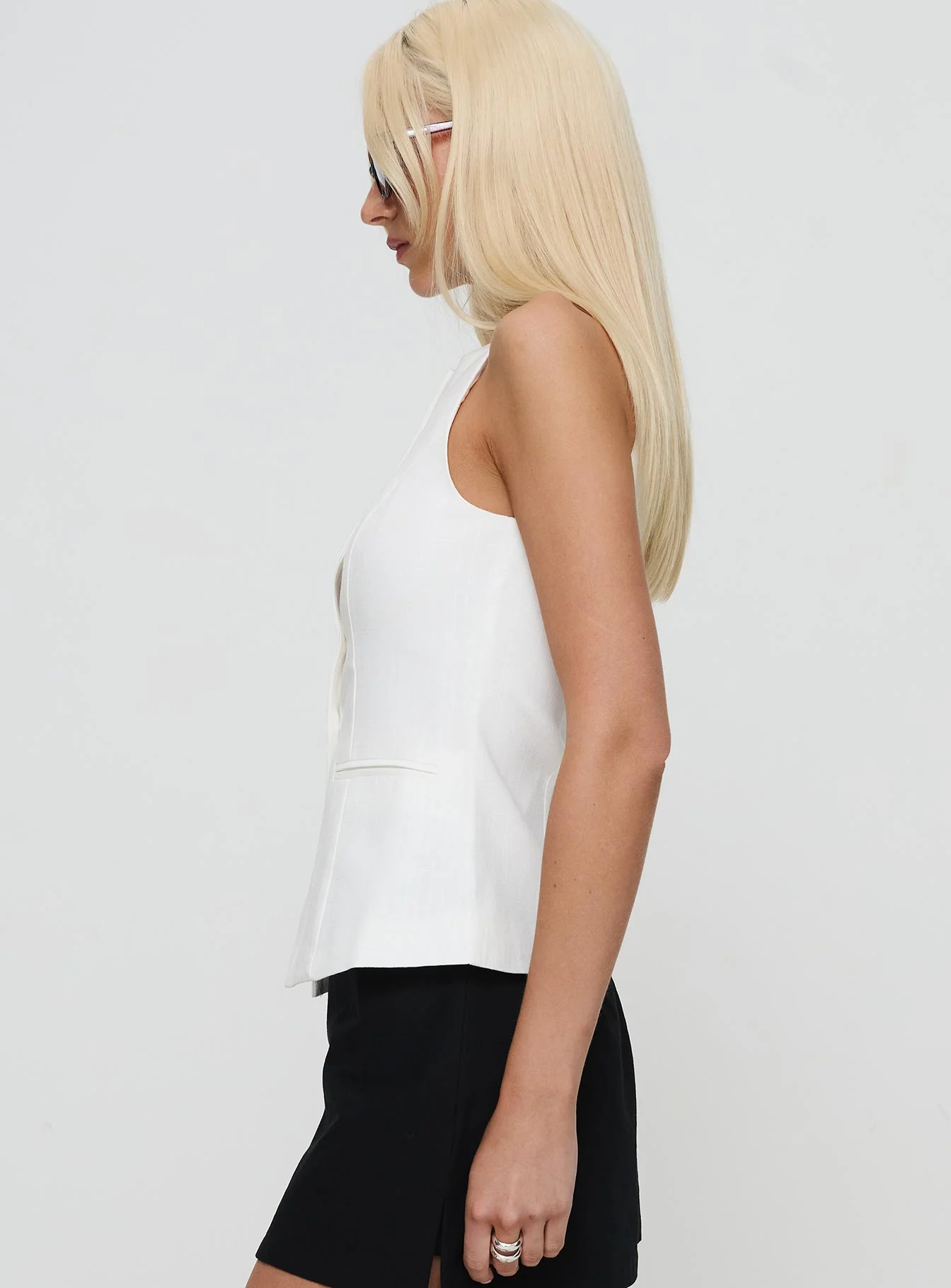Theodosia Top White