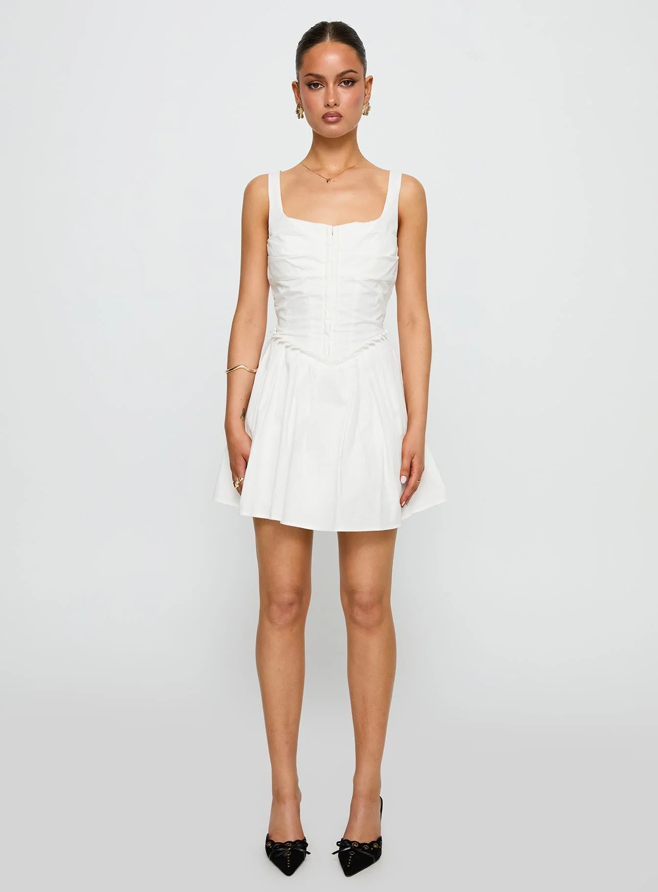 Wild Ideas Mini Dress White