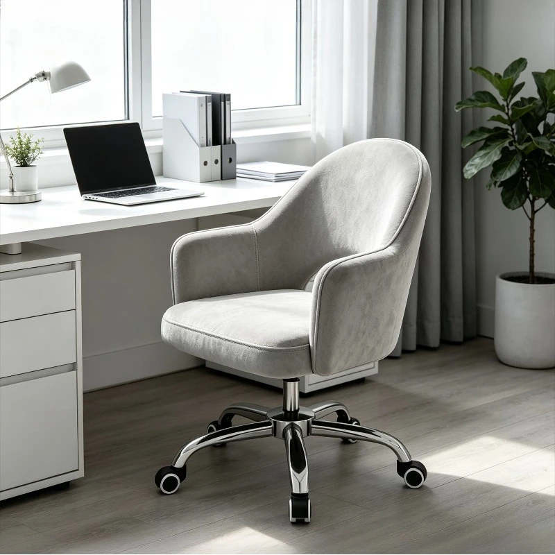 Office chair, velvet