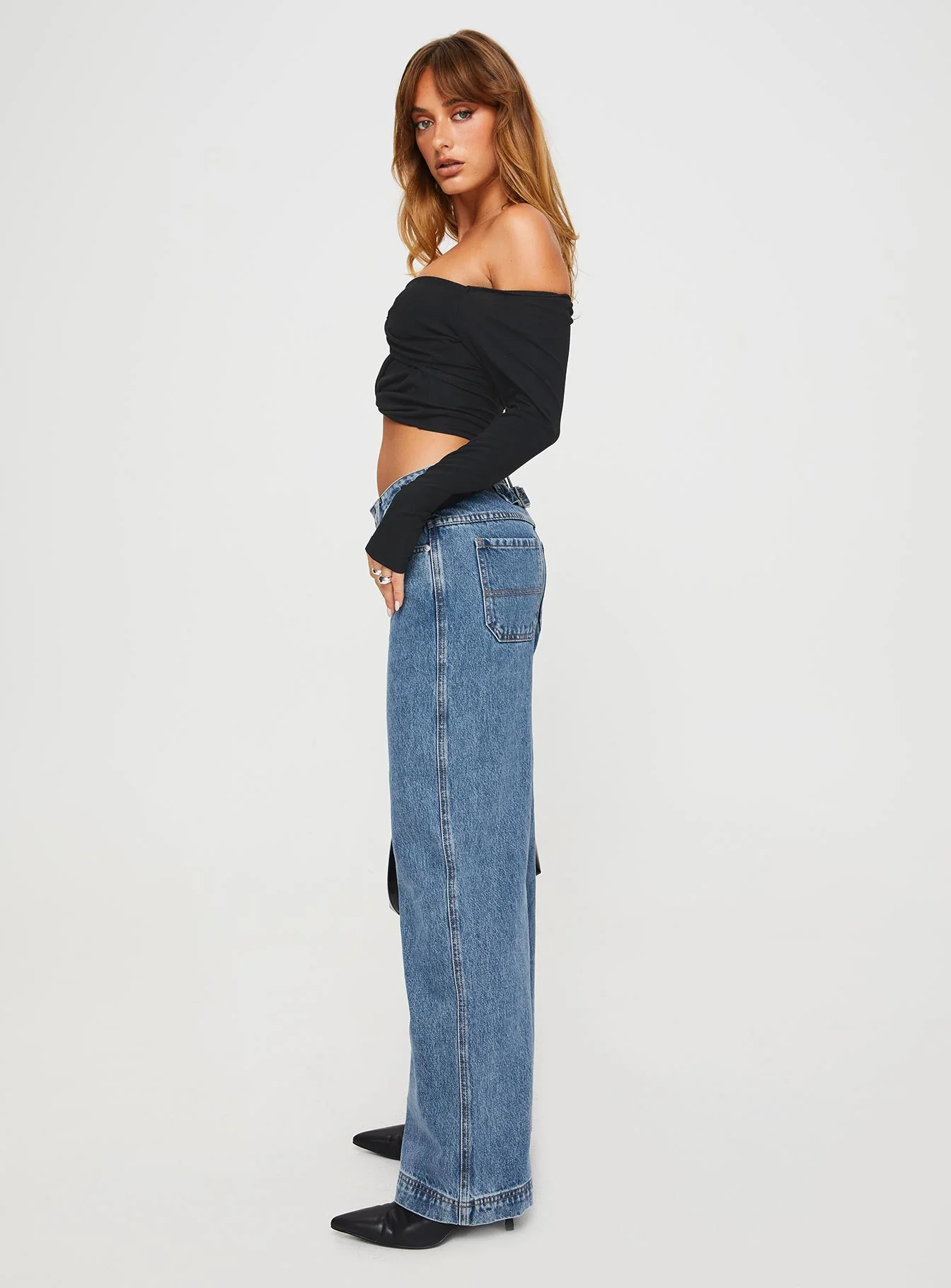 Jankins Baggy Jeans Mid Wash