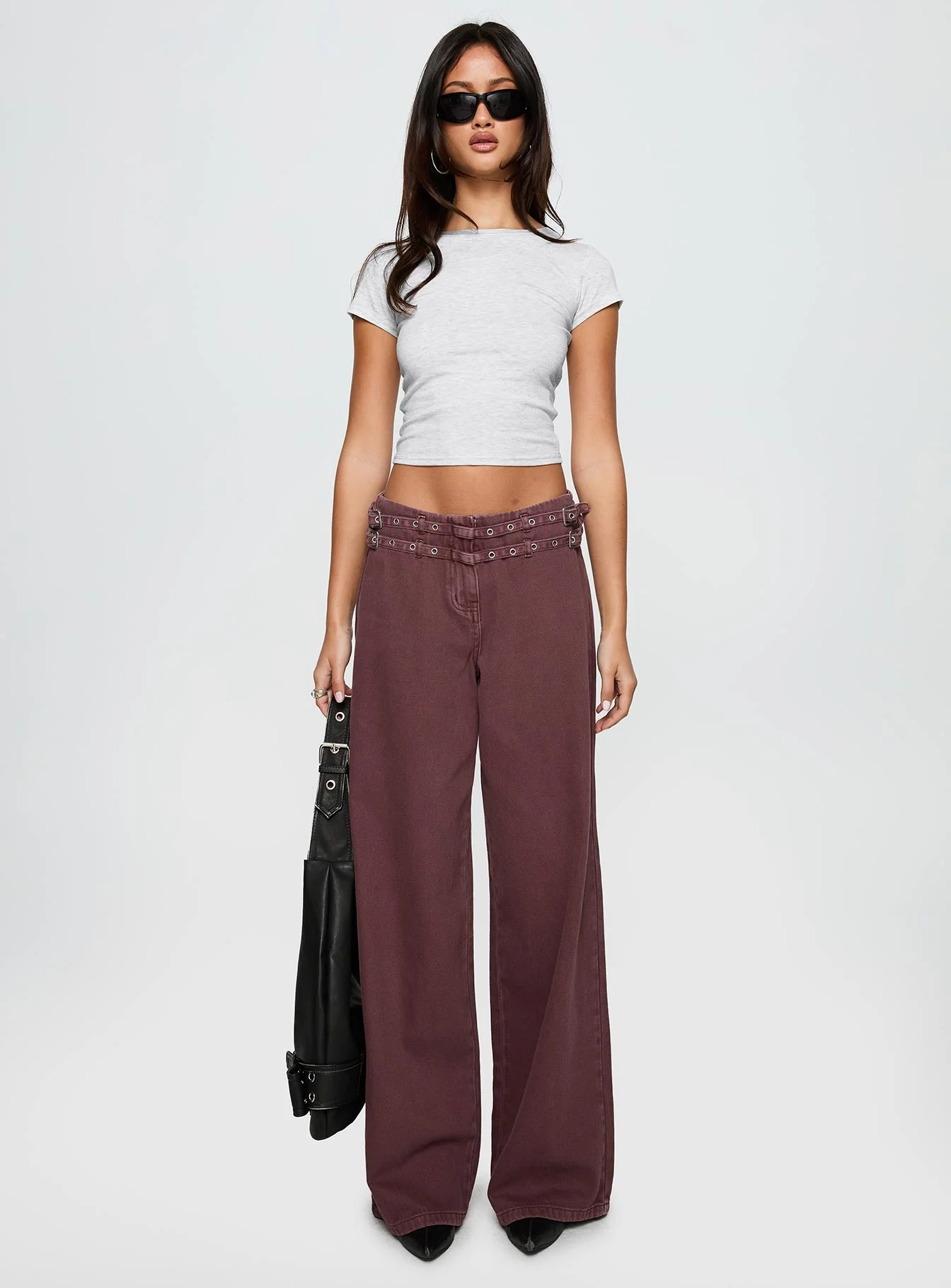 Baccarat Belted Pant Chocolate