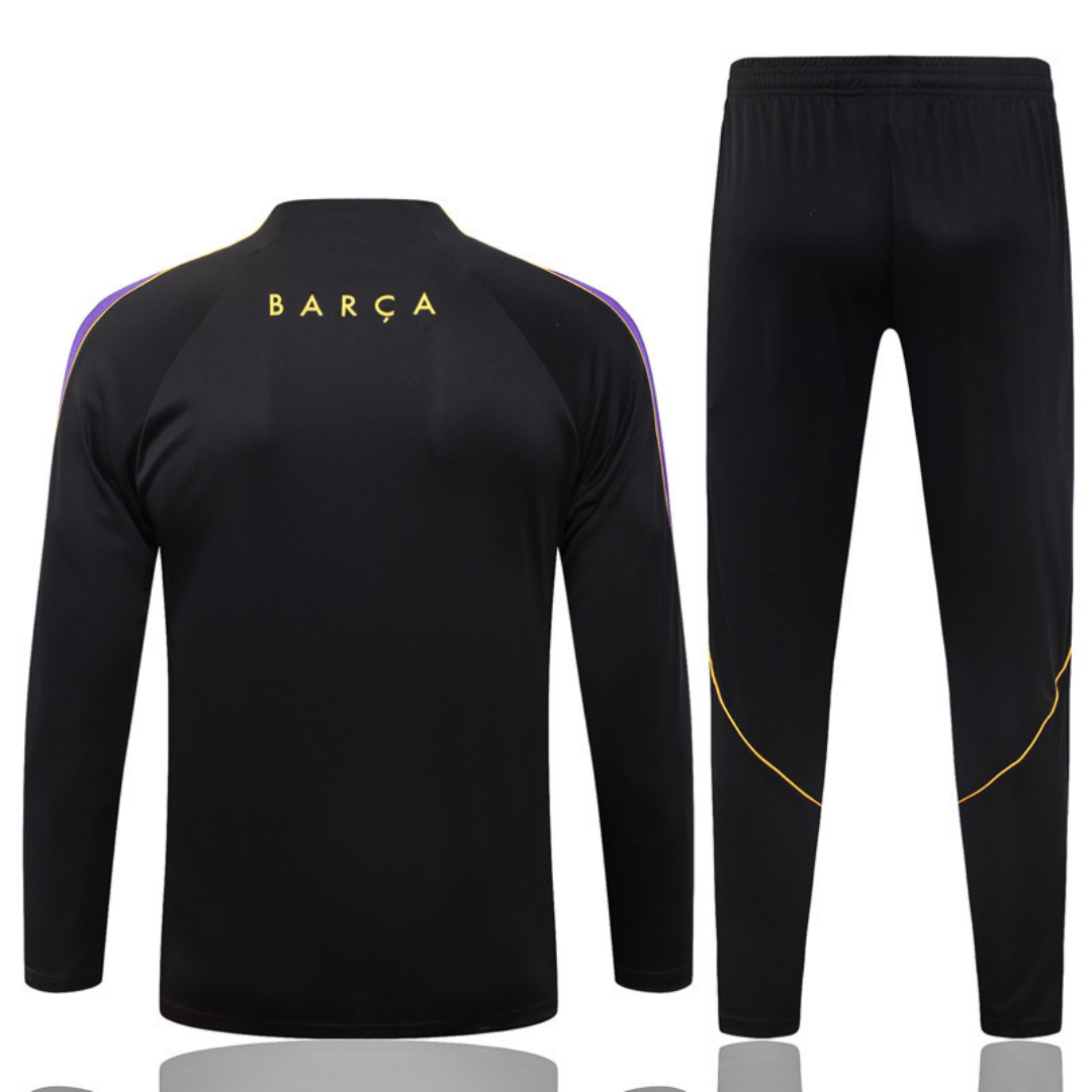 Barcelona 1/4 Zipper Sweat Kit(Top+Pants) 2026/27