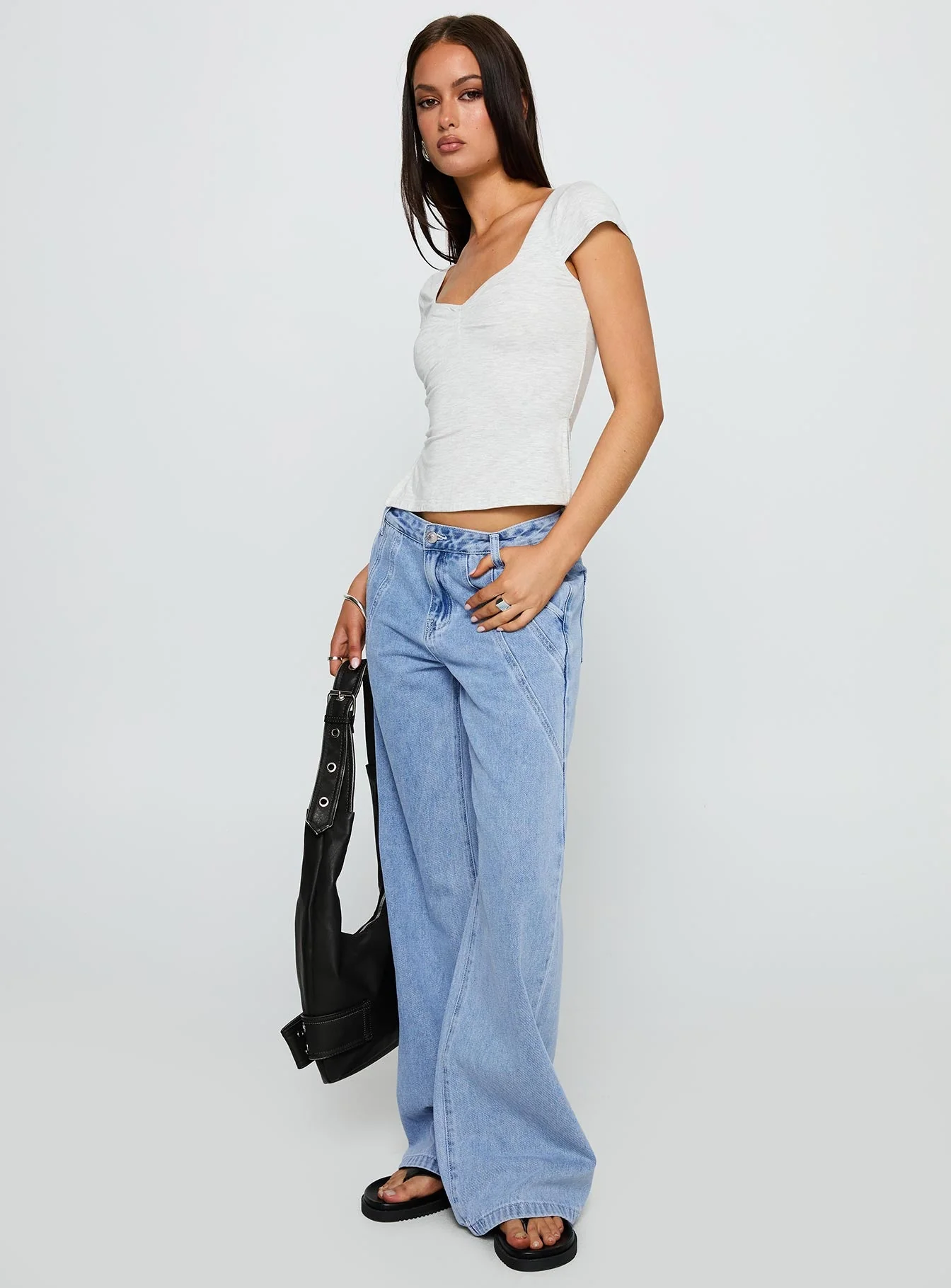 Reaper Baggy Denim Jeans Light Blue Wash