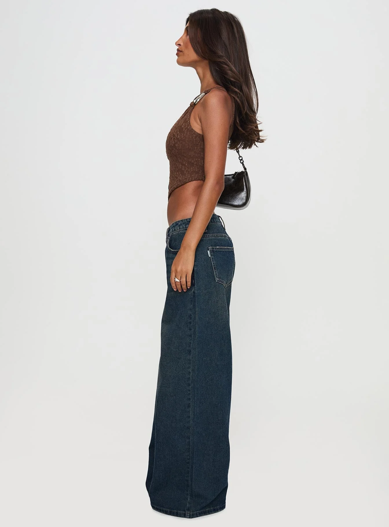 Low Rise Wide Leg Jean Hocus Pocus Wash