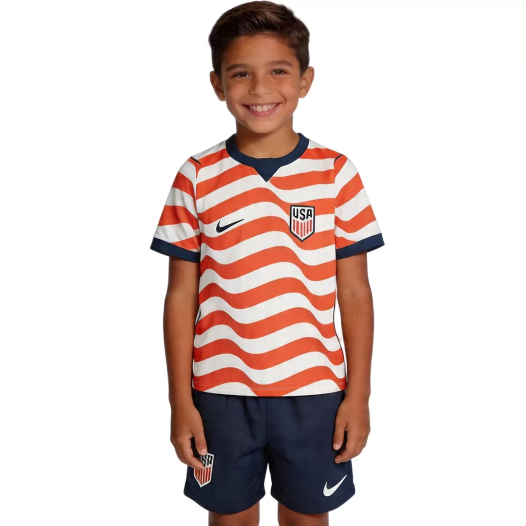 Kid's USMNT USA Home Kit World Cup 2026