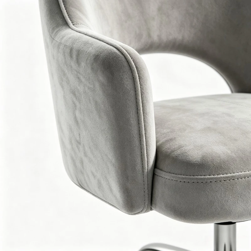 Office chair, velvet