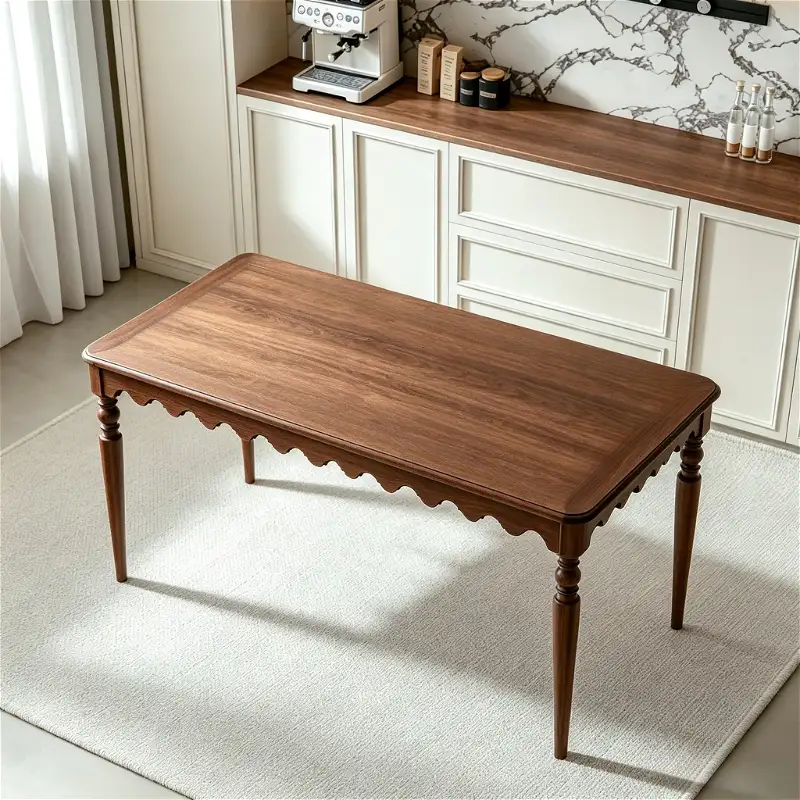 Solid wood dining table and chair set（59.06