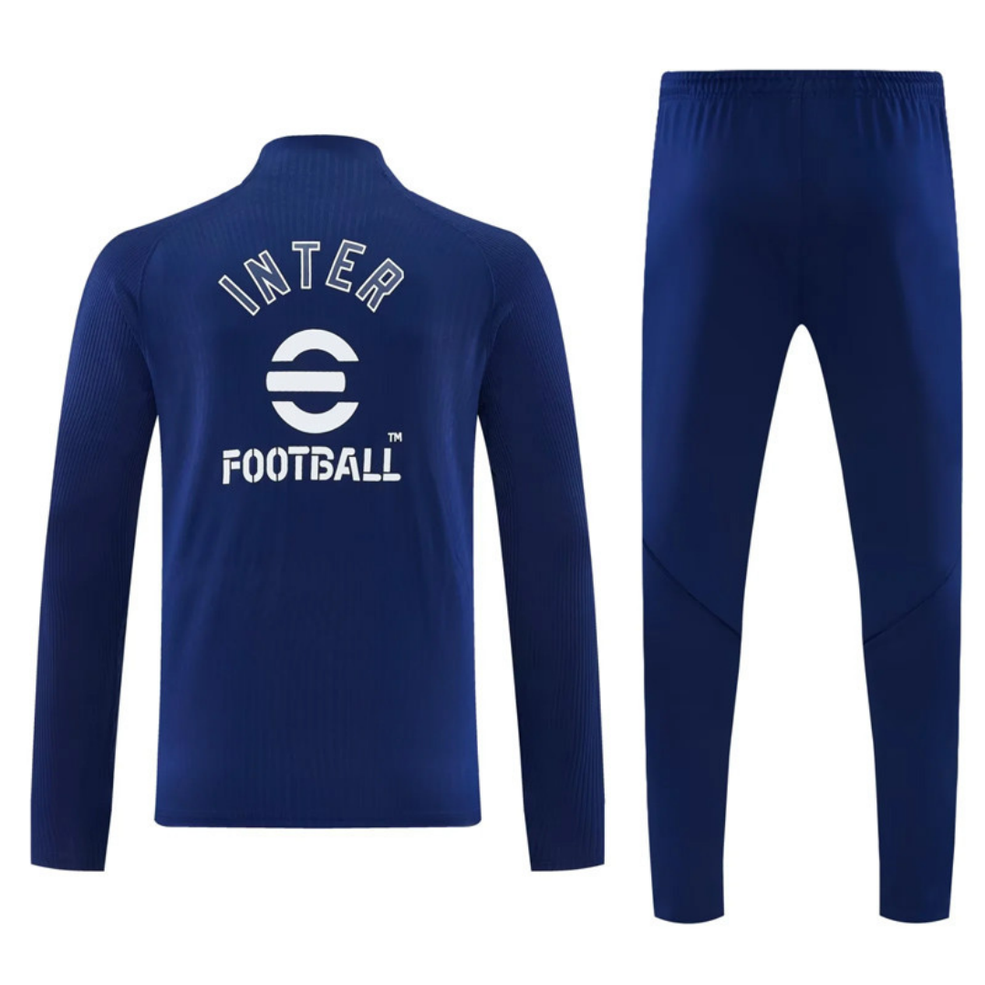 Kid's Inter Milan 1/4 Zipper Sweat Kit(Top+Pants) 2026/27
