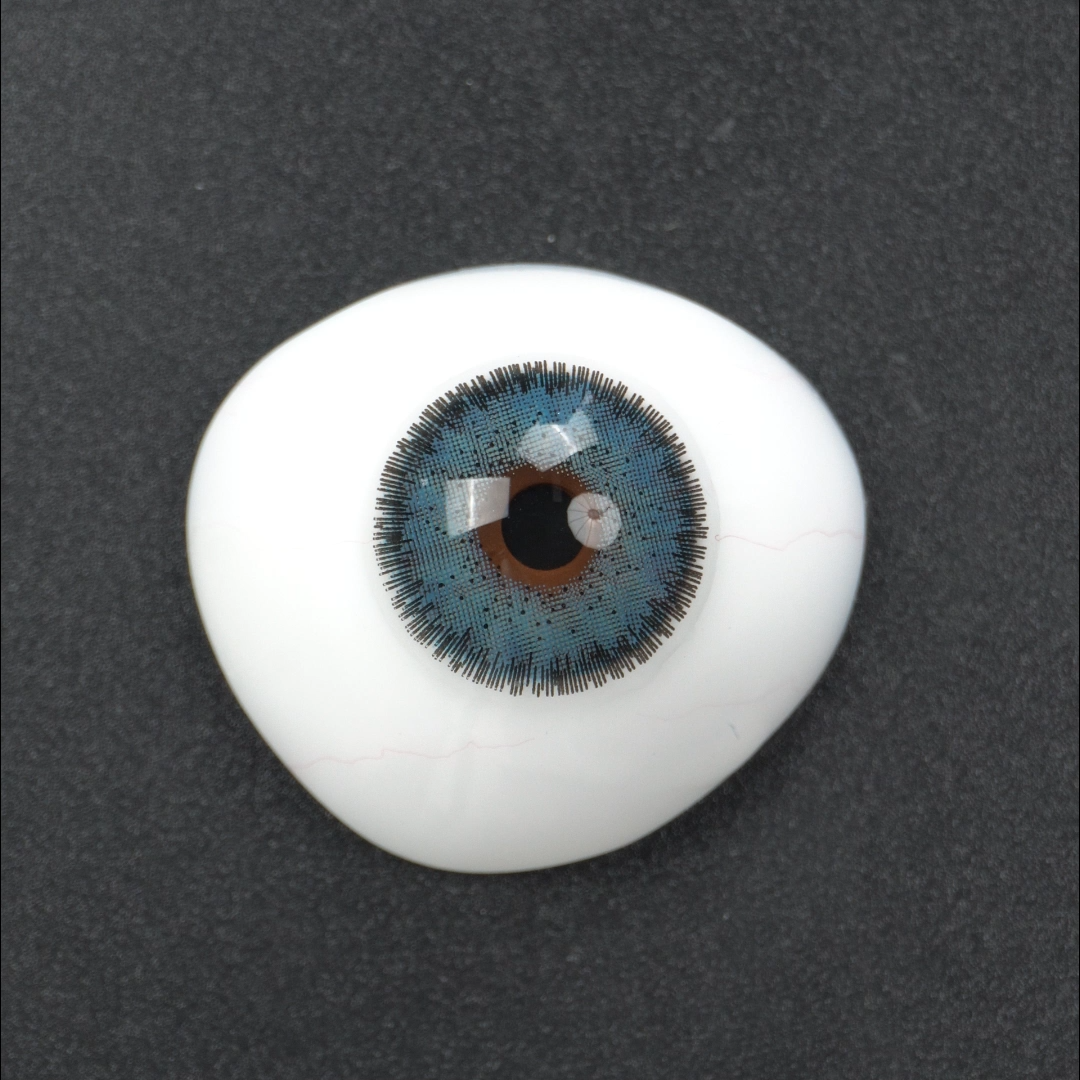 BONVIRO Ocean Breeze Colored Contacts – Vibrant Ice Blue Lenses for Dark Eyes | 6 Months Wear