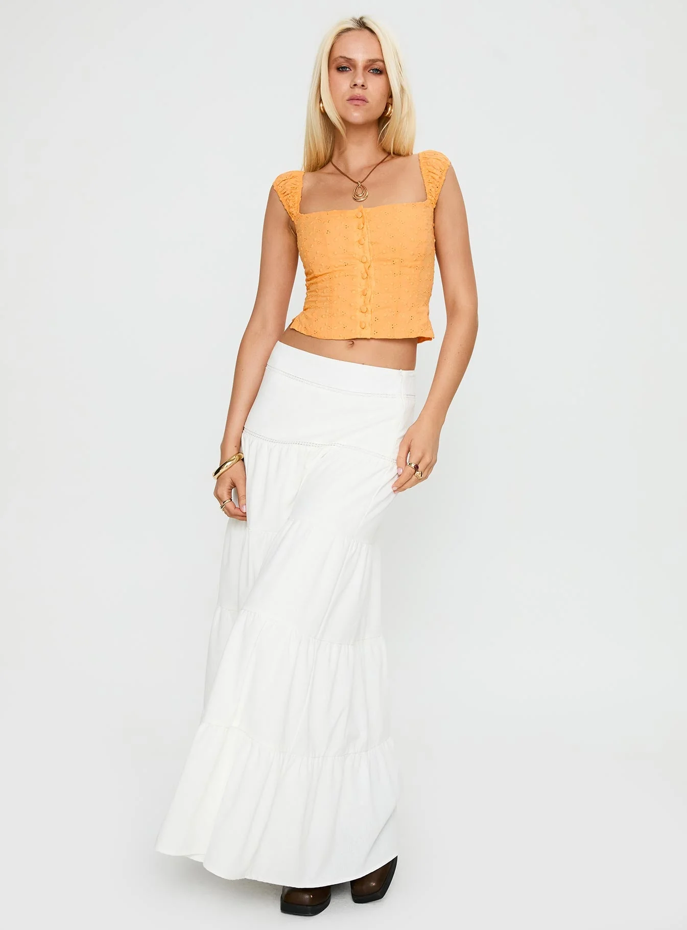 Jenalee Top Orange