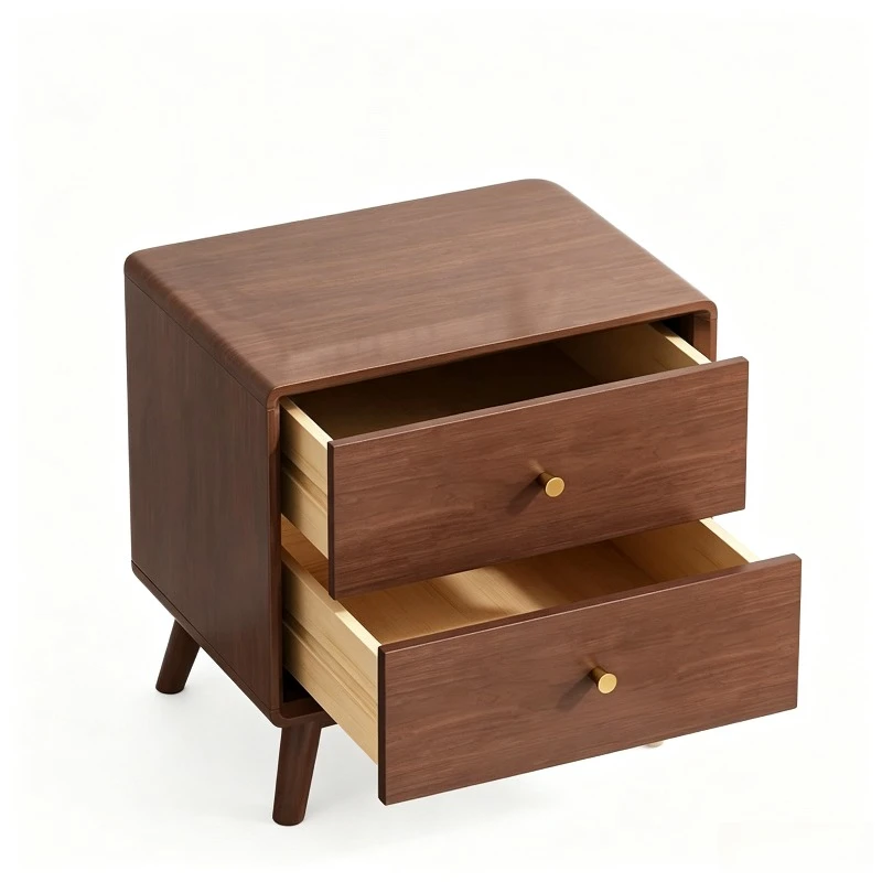 Solid oak nightstand（17.72