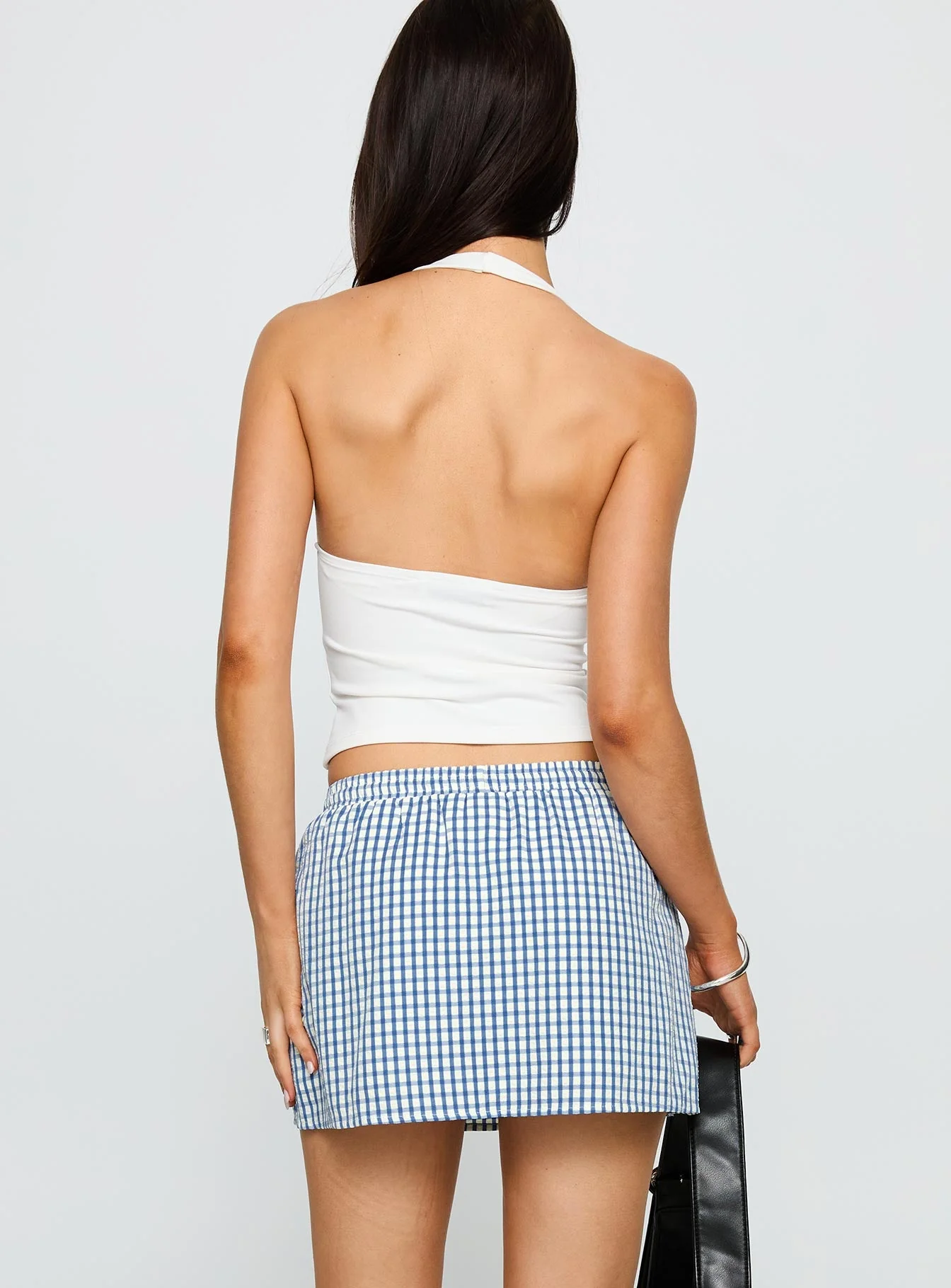 Impress Me Halter Top White