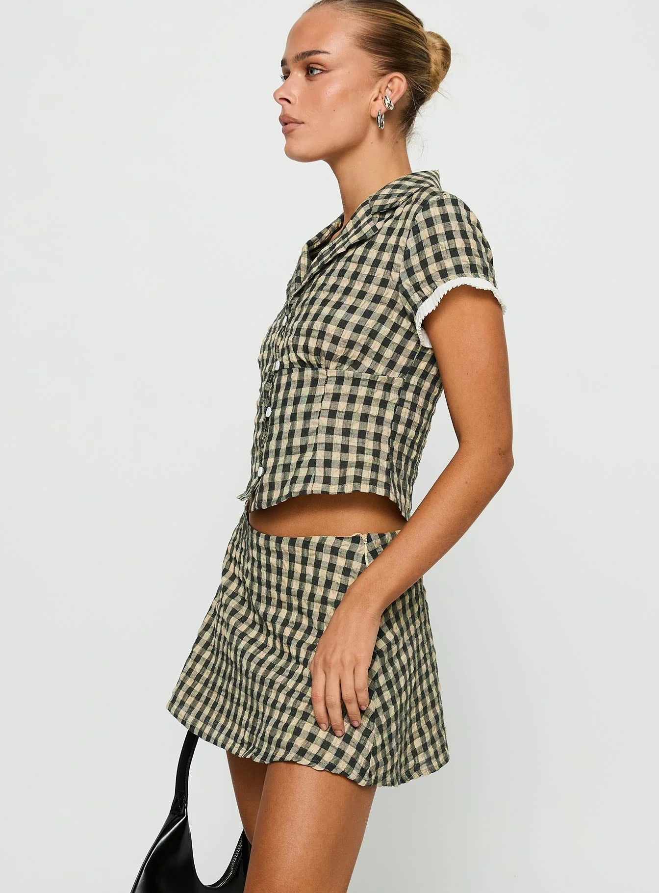 Rhom Set Brown Check