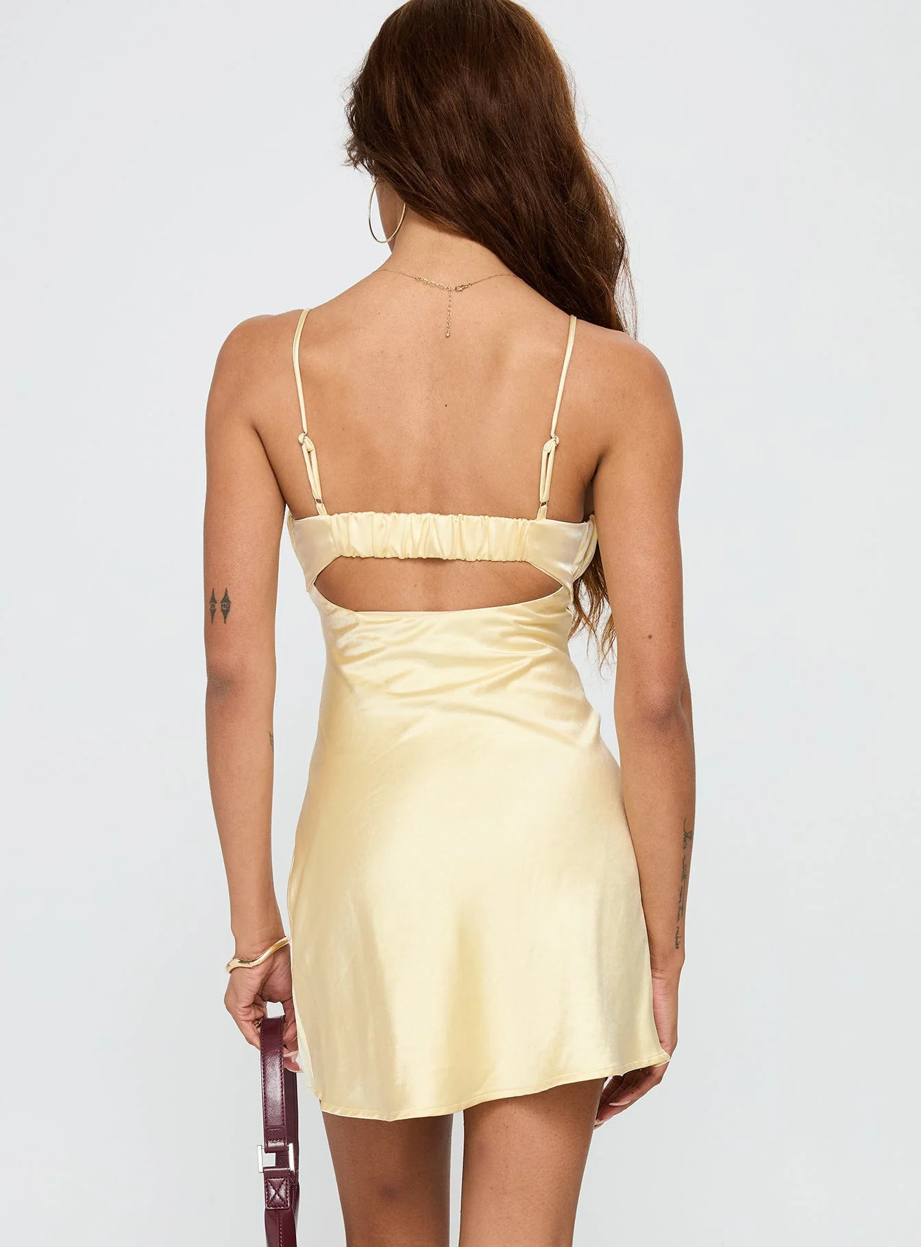 Lulubelle Mini Dress Lemon