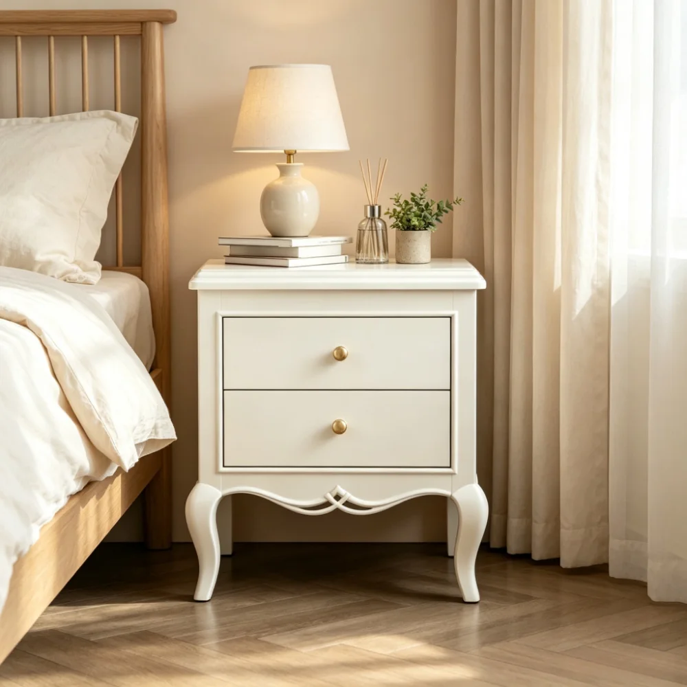 Why Carved Solid Wood Bedside Tables Fit Bedrooms, Apartments and Hotels？