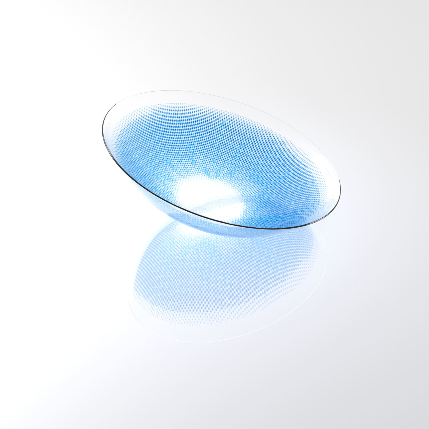 BONVIRO Natural Blue Contacts – Fresh, Clear & Naturally Bright Blue Eyes | 6 Month Wear