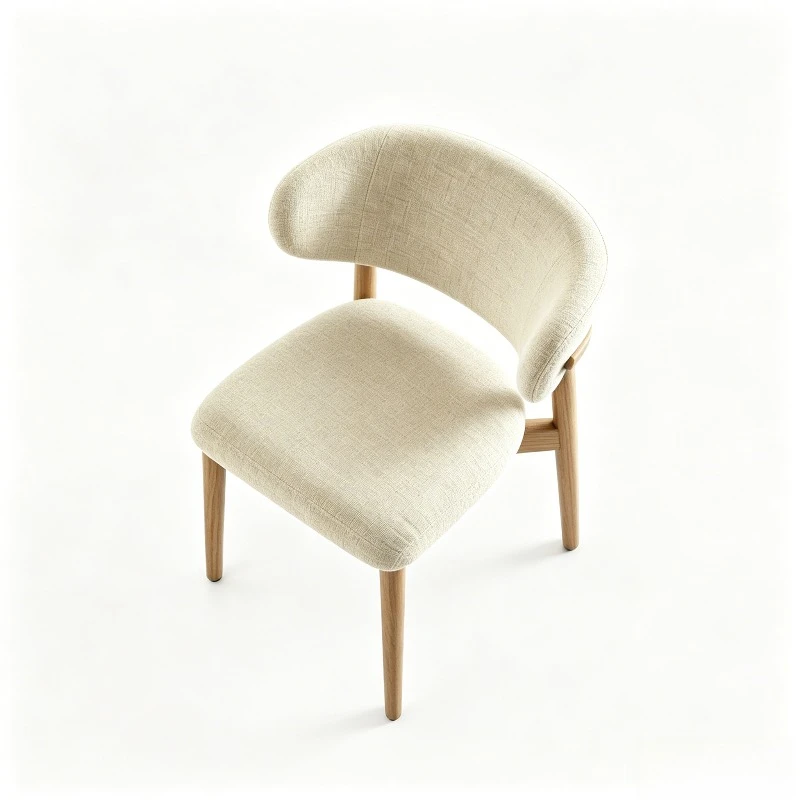 Solid wood dining chair