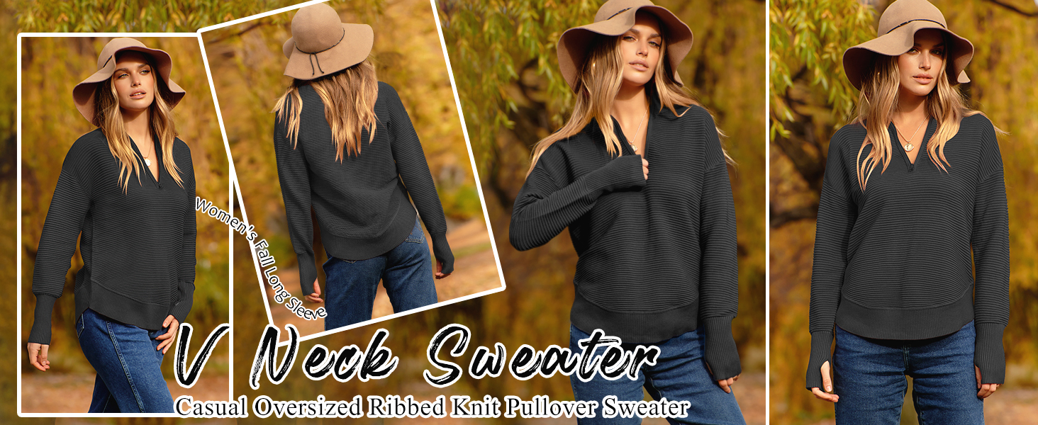 ANRABESS Women Pullover Sweater