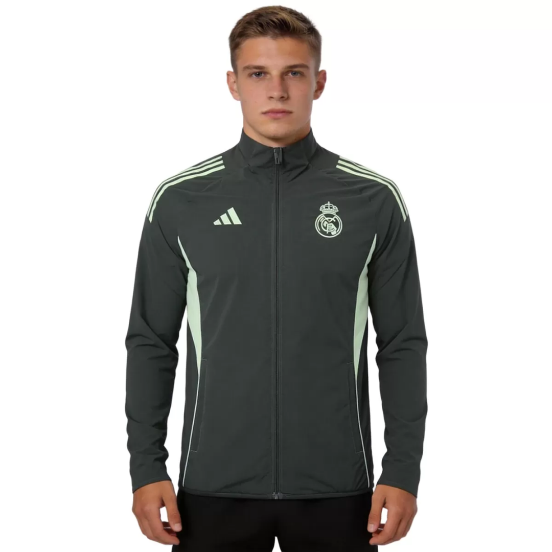 Real Madrid Windbreaker Jacket Green 2025/26