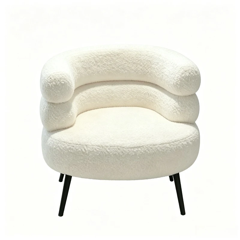 Fuzzy makeup stool
