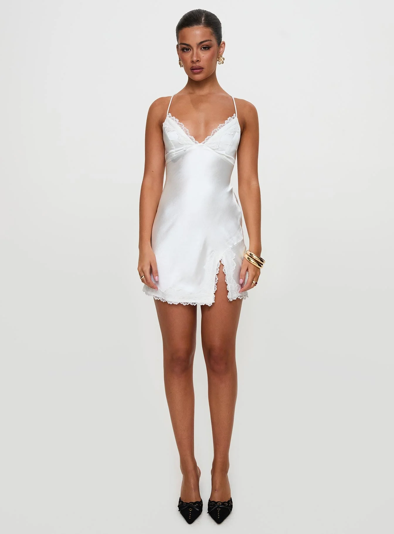 Anysa Mini Dress White