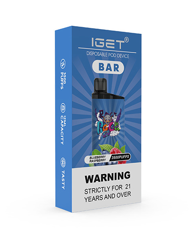 IGET Bar Blueberry Raspberry -ALIVAPEAUS