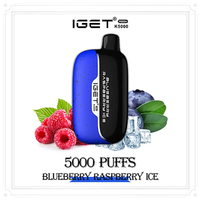 IGET Moon Blueberry Raspberry Ice -ALIVAPEAUS