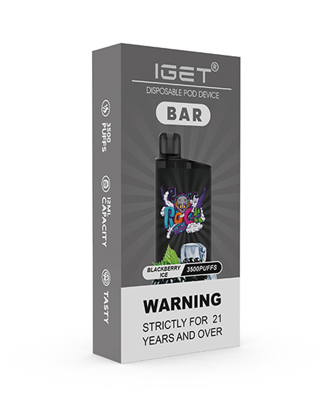 IGET Bar Blackberry Ice -ALIVAPEAUS