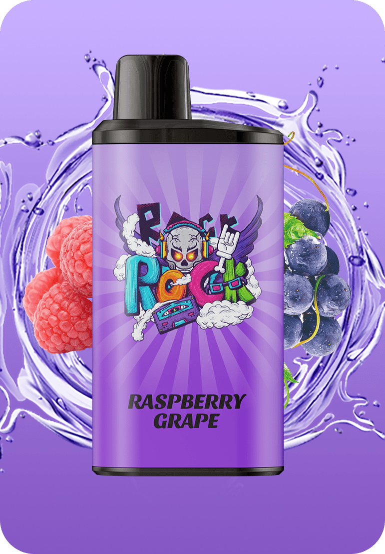 IGET BAR PRO RASPBERRY GRAPE -ALIVAPEAUS