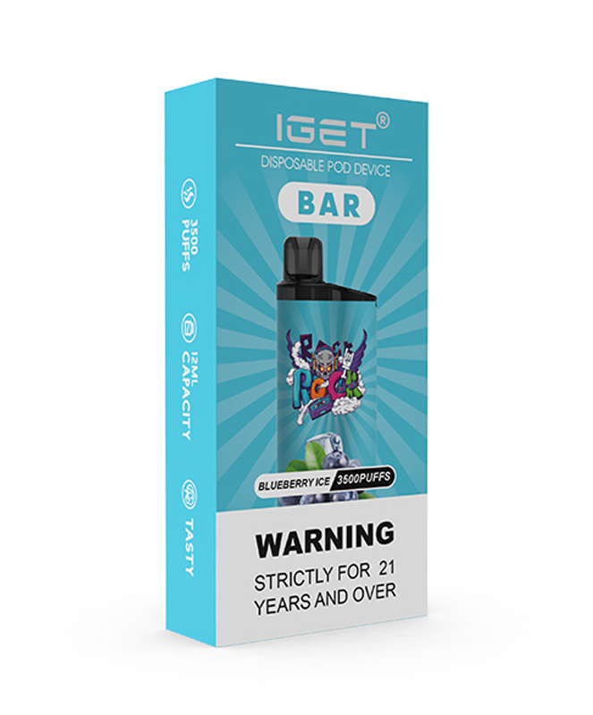 IGET Bar Blueberry Ice -ALIVAPEAUS