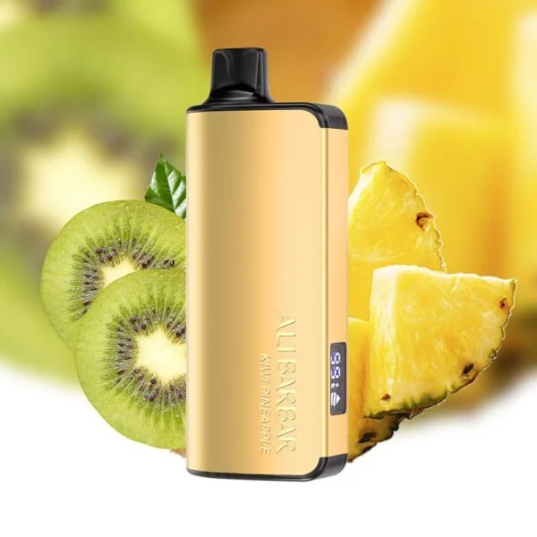 Alibarbar Ingot 9000 Puffs – Kiwi Pineapple -ALIVAPEAUS