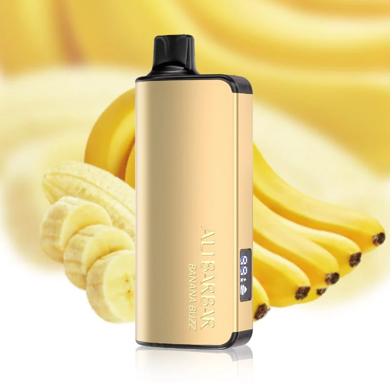 Alibarbar Ingot 9000 Puffs – Banana Buzz -ALIVAPEAUS
