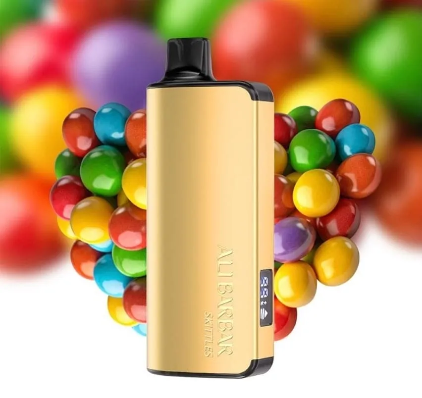 Alibarbar Ingot 9000 puffs - Skittles -ALIVAPEAUS