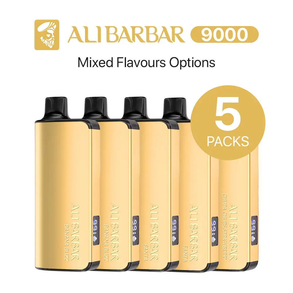Alibarbar Ingot 9000 5 PCS -ALIVAPEAUS