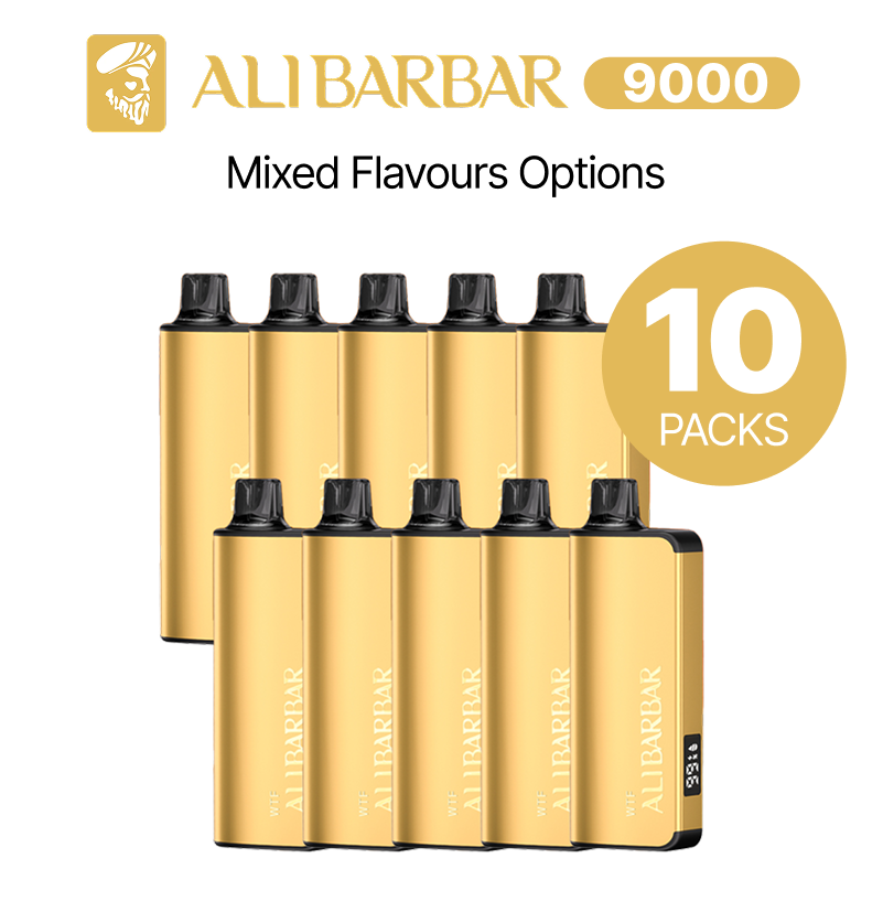 Alibarbar Ingot 9000 10 PCS -ALIVAPEAUS